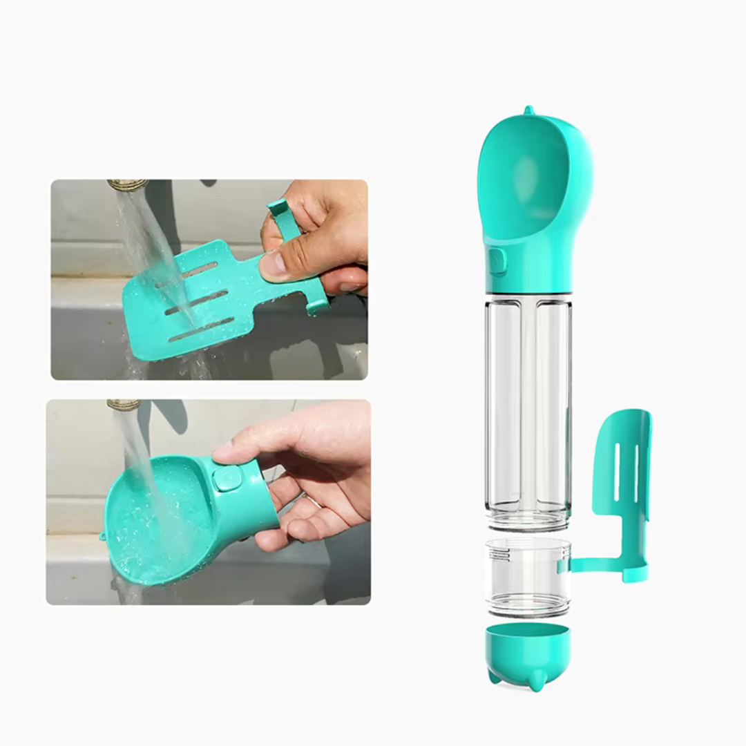 3-in-1 Portable Dog Water Bottle