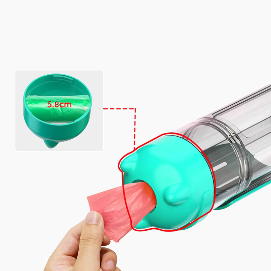 3-in-1 Portable Dog Water Bottle