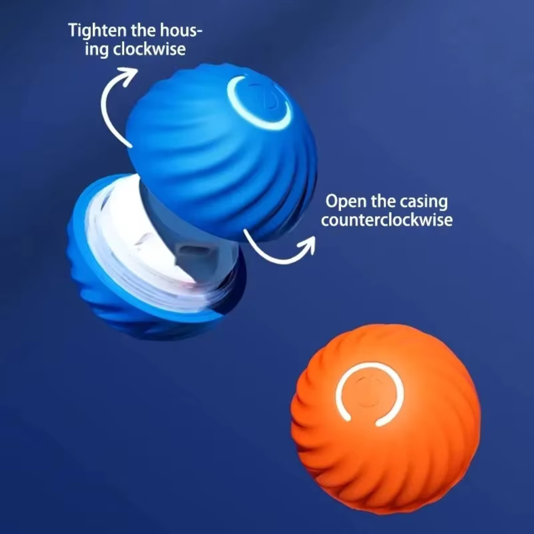 Rechargeable Smart Rolling Cat  Ball Toy