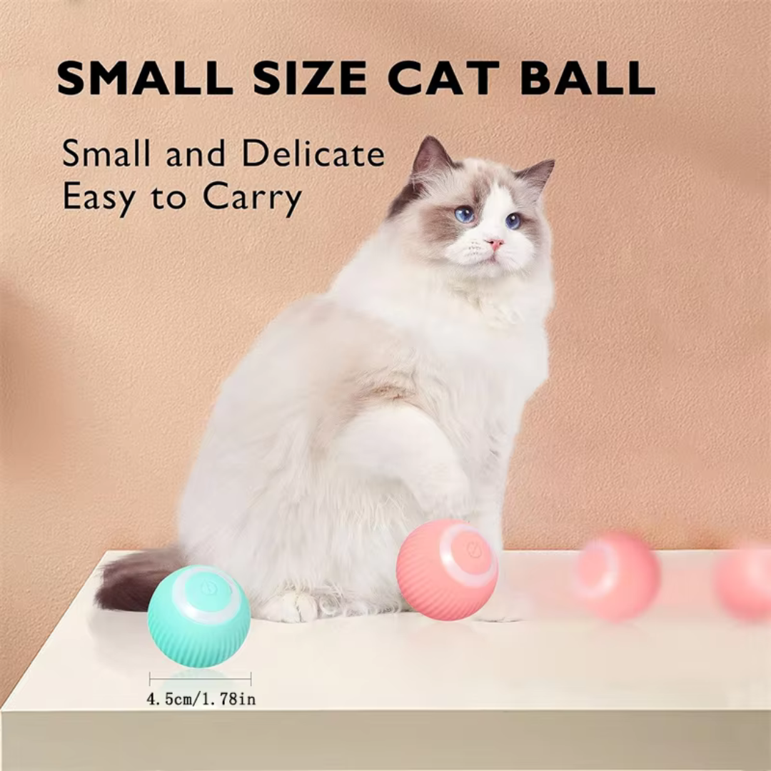 Rechargeable Smart Rolling Cat  Ball Toy