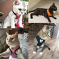 Adjustable Mesh Cat & Dog Harness with Leash