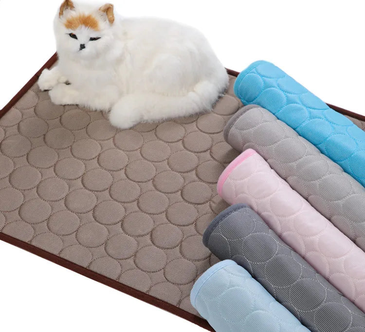 Pet Cooling Mat Summer for Cat and Dog