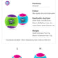 GiGwi 3PCS Pets Dog Game Ball Sound Puppy Chewing Interactive Ball