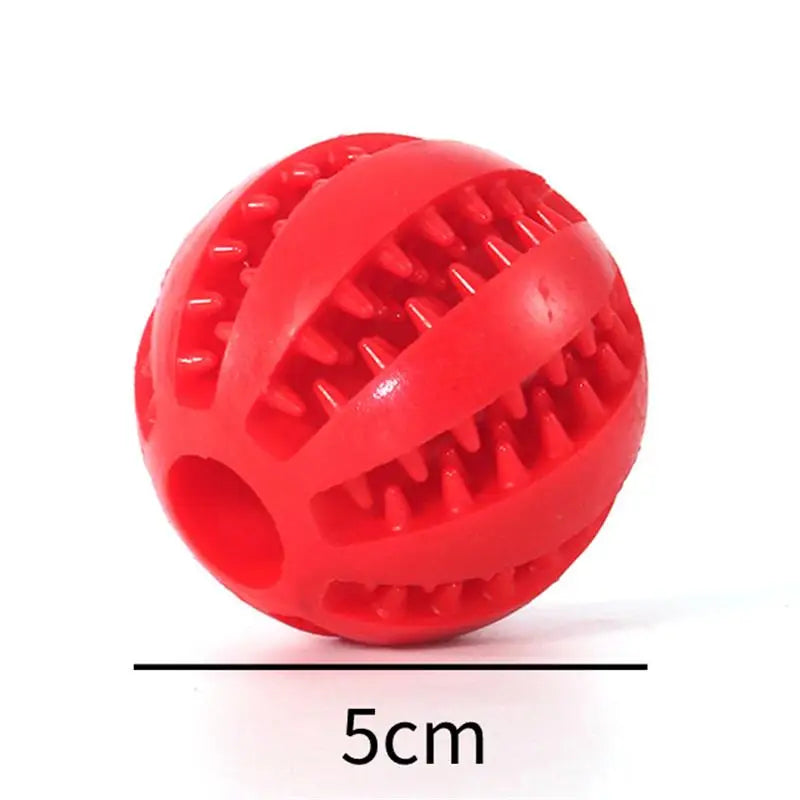 Interactive Rubber Dog Food Ball Pet Dog Toy