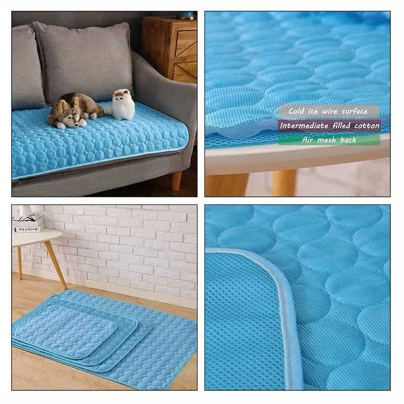 Pet Cooling Mat Summer for Cat and Dog